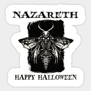 happy halloween. nazareth Sticker